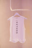 White Twist Front Tank